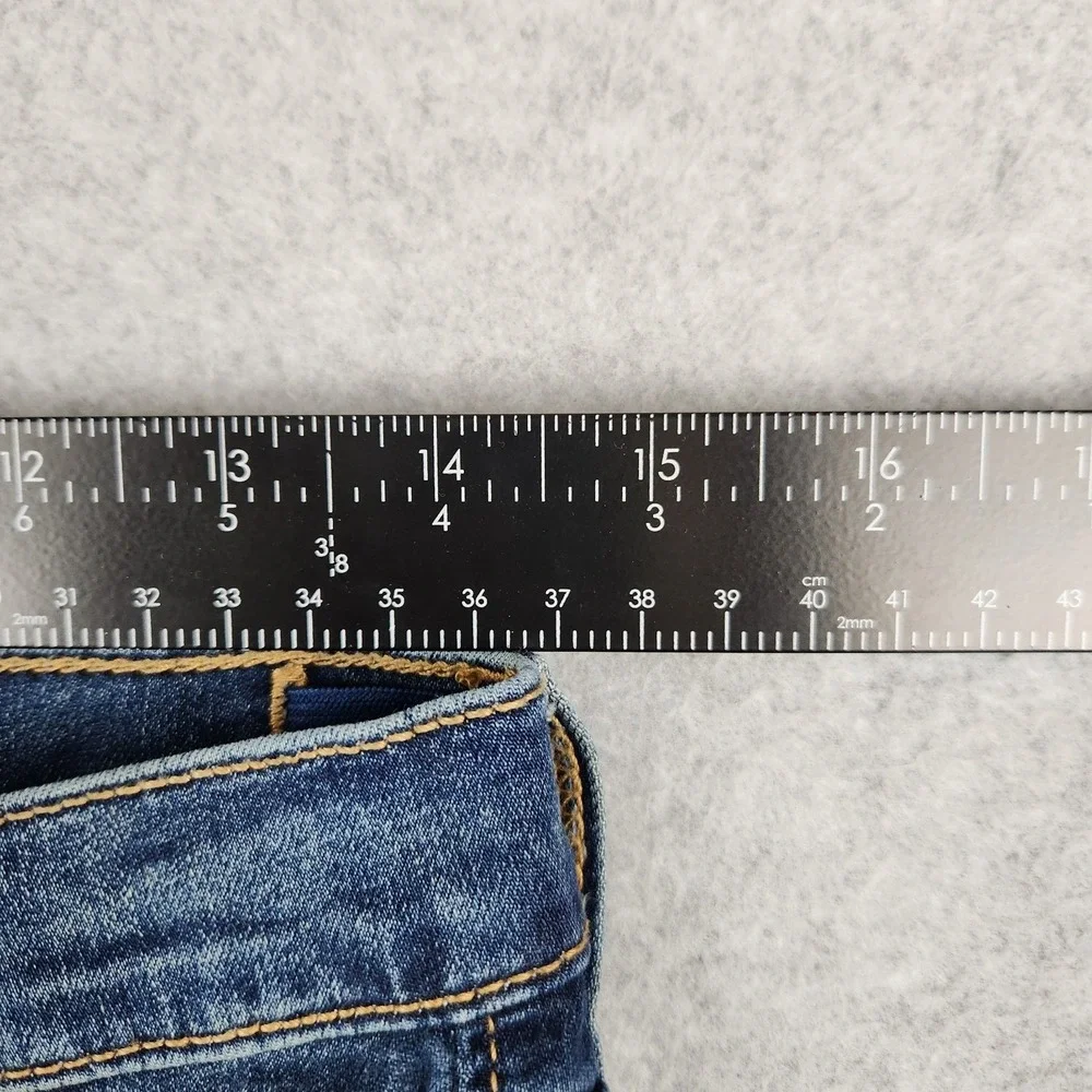 Old Navy Rockstar Super Skinny Jeggings Girl's‎ Youth 16 Dark Wash Stretch